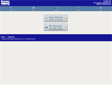 Tablet Screenshot of mobile.bluewaycarrental.com